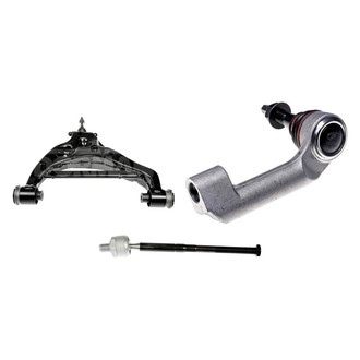 Dorman® - OE Solutions™ Front Passenger Side Lower Control Arm with Ball Joint and Tie Rod End Kit