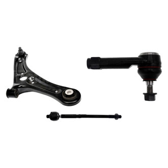 Dorman® - OE Solutions™ Front Passenger Side Lower Control Arm with Ball Joint and Tie Rod End Kit