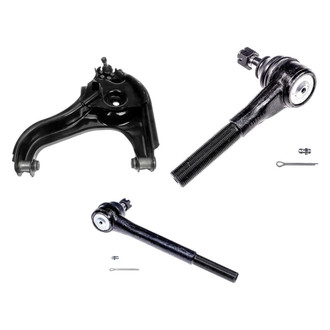 Dorman® - OE Solutions™ Front Passenger Side Lower Control Arm with Ball Joint and Tie Rod End Kit