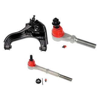 Dorman® - OE Solutions™ Front Passenger Side Lower Control Arm with Ball Joint and Tie Rod End Kit