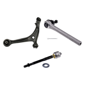 Dorman® - OE Solutions™ Front Passenger Side Lower Control Arm with Ball Joint and Tie Rod End Kit