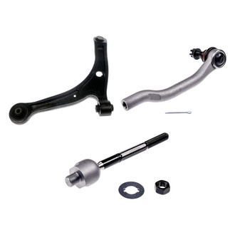 Dorman® - OE Solutions™ Front Passenger Side Lower Control Arm with Ball Joint and Tie Rod End Kit