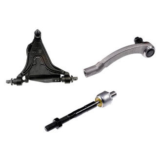 Dorman® - OE Solutions™ Front Passenger Side Lower Control Arm with Ball Joint and Tie Rod End Kit