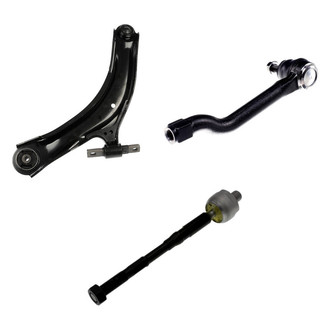 Dorman® - OE Solutions™ Front Passenger Side Lower Control Arm with Ball Joint and Tie Rod End Kit