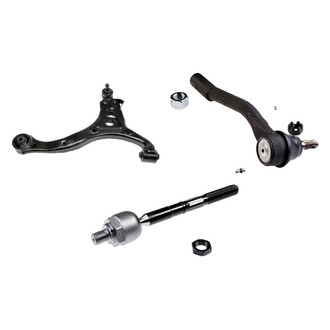 Dorman® - OE Solutions™ Front Passenger Side Lower Control Arm with Ball Joint and Tie Rod End Kit