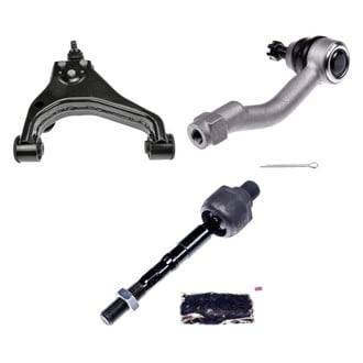 Dorman® - OE Solutions™ Front Passenger Side Lower Control Arm with Ball Joint and Tie Rod End Kit