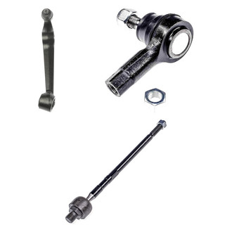 Dorman® - OE Solutions™ Front Passenger Side Lower Control Arm with Ball Joint and Tie Rod End Kit