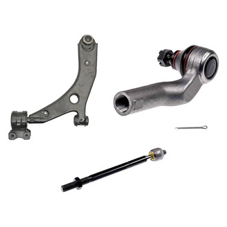 Dorman® - OE Solutions™ Front Passenger Side Lower Control Arm with Ball Joint and Tie Rod End Kit