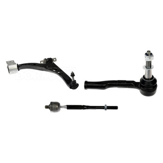 Dorman® - OE Solutions™ Front Passenger Side Lower Control Arm with Ball Joint and Tie Rod End Kit