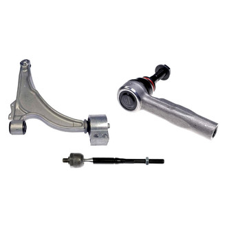 Dorman® - OE Solutions™ Front Passenger Side Lower Control Arm with Ball Joint and Tie Rod End Kit