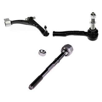 Dorman® - OE Solutions™ Front Passenger Side Lower Control Arm with Ball Joint and Tie Rod End Kit