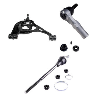 Dorman® - OE Solutions™ Front Passenger Side Lower Control Arm with Ball Joint and Tie Rod End Kit