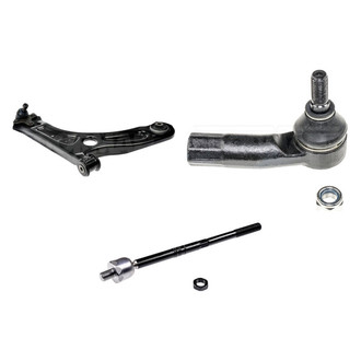 Dorman® - OE Solutions™ Front Passenger Side Lower Control Arm with Ball Joint and Tie Rod End Kit