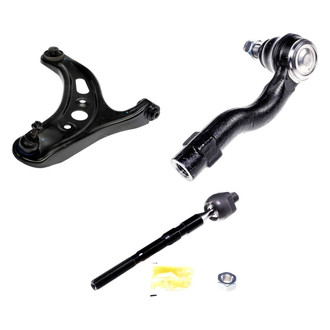 Dorman® - OE Solutions™ Front Passenger Side Lower Control Arm with Ball Joint and Tie Rod End Kit