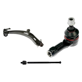 Dorman® - OE Solutions™ Front Passenger Side Lower Control Arm with Ball Joint and Tie Rod End Kit
