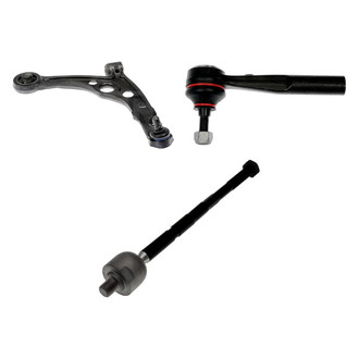 Dorman® - OE Solutions™ Front Passenger Side Lower Control Arm with Ball Joint and Tie Rod End Kit