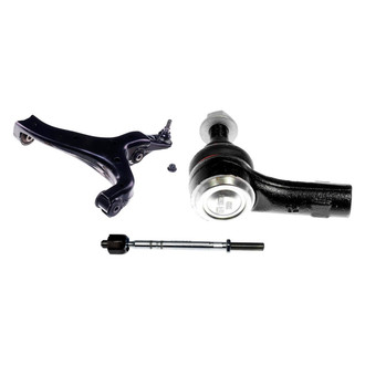 Dorman® - OE Solutions™ Front Passenger Side Lower Control Arm with Ball Joint and Tie Rod End Kit