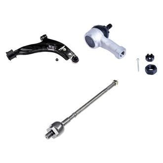 Dorman® - OE Solutions™ Front Passenger Side Lower Control Arm with Ball Joint and Tie Rod End Kit