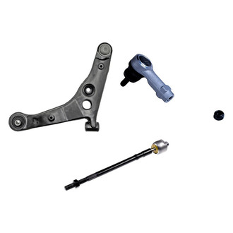 Dorman® - OE Solutions™ Front Passenger Side Lower Control Arm with Ball Joint and Tie Rod End Kit