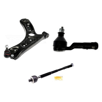 Dorman® - OE Solutions™ Front Passenger Side Lower Control Arm with Ball Joint and Tie Rod End Kit