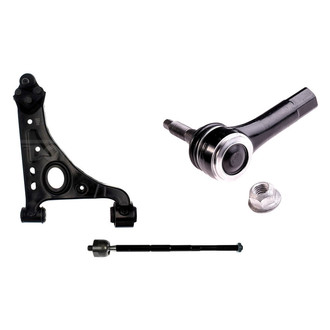 Dorman® - OE Solutions™ Front Passenger Side Lower Control Arm with Ball Joint and Tie Rod End Kit