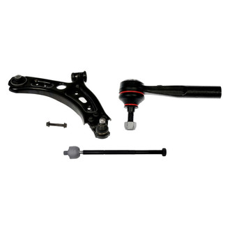 Dorman® - OE Solutions™ Front Passenger Side Lower Control Arm with Ball Joint and Tie Rod End Kit