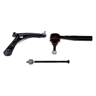 Dorman® - OE Solutions™ Front Passenger Side Lower Control Arm with Ball Joint and Tie Rod End Kit