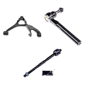Dorman® - OE Solutions™ Front Passenger Side Lower Control Arm with Ball Joint and Tie Rod End Kit