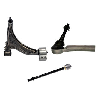 Dorman® - OE Solutions™ Front Passenger Side Lower Control Arm with Ball Joint and Tie Rod End Kit