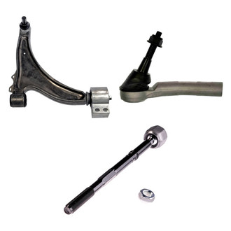 Dorman® - OE Solutions™ Front Passenger Side Lower Control Arm with Ball Joint and Tie Rod End Kit