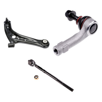 Dorman® - OE Solutions™ Front Passenger Side Lower Control Arm with Ball Joint and Tie Rod End Kit