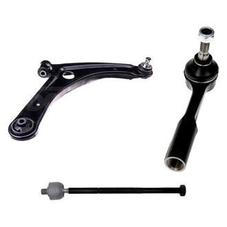 Dorman® - OE Solutions™ Front Passenger Side Lower Control Arm with Ball Joint and Tie Rod End Kit