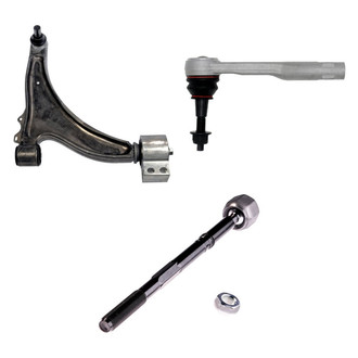 Dorman® - OE Solutions™ Front Passenger Side Lower Control Arm with Ball Joint and Tie Rod End Kit