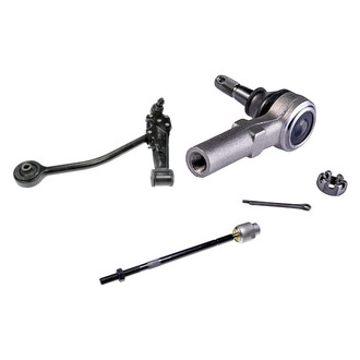 Dorman® - OE Solutions™ Front Passenger Side Lower Control Arm with Ball Joint and Tie Rod End Kit