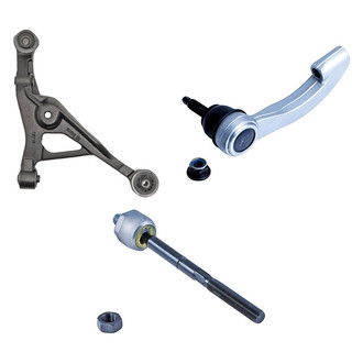 Dorman® - OE Solutions™ Front Passenger Side Lower Control Arm with Ball Joint and Tie Rod End Kit