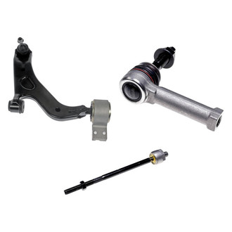 Dorman® - OE Solutions™ Front Passenger Side Lower Control Arm with Ball Joint and Tie Rod End Kit