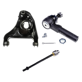 Dorman® - OE Solutions™ Front Passenger Side Lower Control Arm with Ball Joint and Tie Rod End Kit