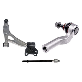 Dorman® - OE Solutions™ Front Passenger Side Lower Control Arm with Ball Joint and Tie Rod End Kit