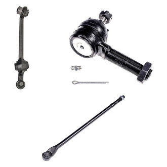 Dorman® - OE Solutions™ Front Passenger Side Lower Control Arm with Ball Joint and Tie Rod End Kit