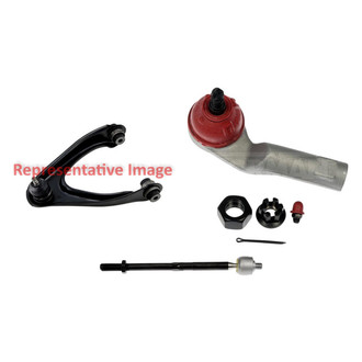 Dorman® - OE Solutions™ Front Passenger Side Lower Control Arm with Ball Joint and Tie Rod End Kit