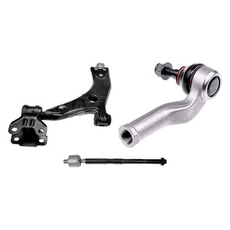 Dorman® - OE Solutions™ Front Passenger Side Lower Control Arm with Ball Joint and Tie Rod End Kit