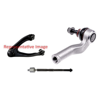 Dorman® - OE Solutions™ Front Passenger Side Lower Control Arm with Ball Joint and Tie Rod End Kit