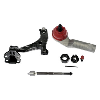 Dorman® - OE Solutions™ Front Passenger Side Lower Control Arm with Ball Joint and Tie Rod End Kit