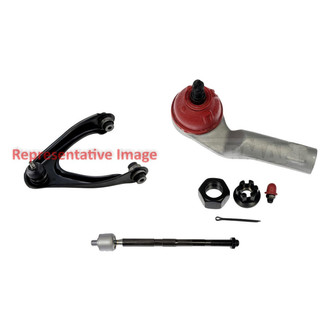 Dorman® - OE Solutions™ Front Passenger Side Lower Control Arm with Ball Joint and Tie Rod End Kit