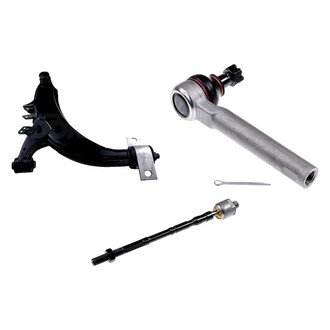 Dorman® - OE Solutions™ Front Passenger Side Lower Control Arm with Ball Joint and Tie Rod End Kit