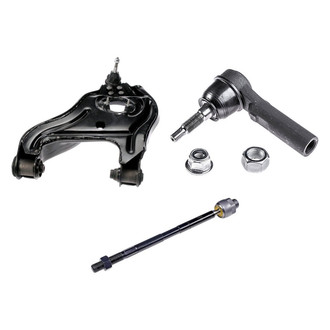 Dorman® - OE Solutions™ Front Passenger Side Lower Control Arm with Ball Joint and Tie Rod End Kit