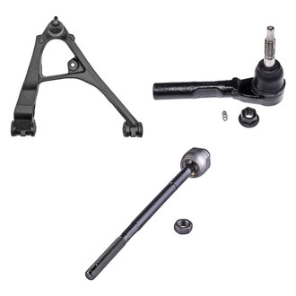 Dorman® - OE Solutions™ Front Passenger Side Lower Control Arm with Ball Joint and Tie Rod End Kit