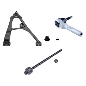 Dorman® - OE Solutions™ Front Passenger Side Lower Control Arm with Ball Joint and Tie Rod End Kit