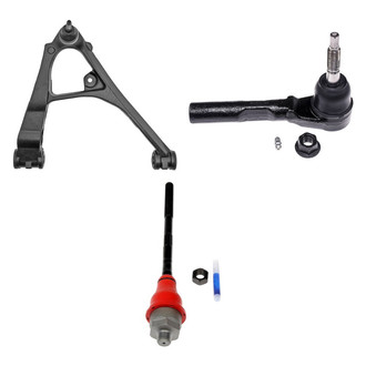 Dorman® - OE Solutions™ Front Passenger Side Lower Control Arm with Ball Joint and Tie Rod End Kit
