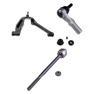 Dorman® - OE Solutions™ Front Passenger Side Lower Control Arm with Ball Joint and Tie Rod End Kit